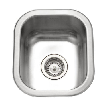 Houzer CS-1307-1 Club Series Undermount Small Bar/ Prep Sink Bar Sink - Undermount Houzer